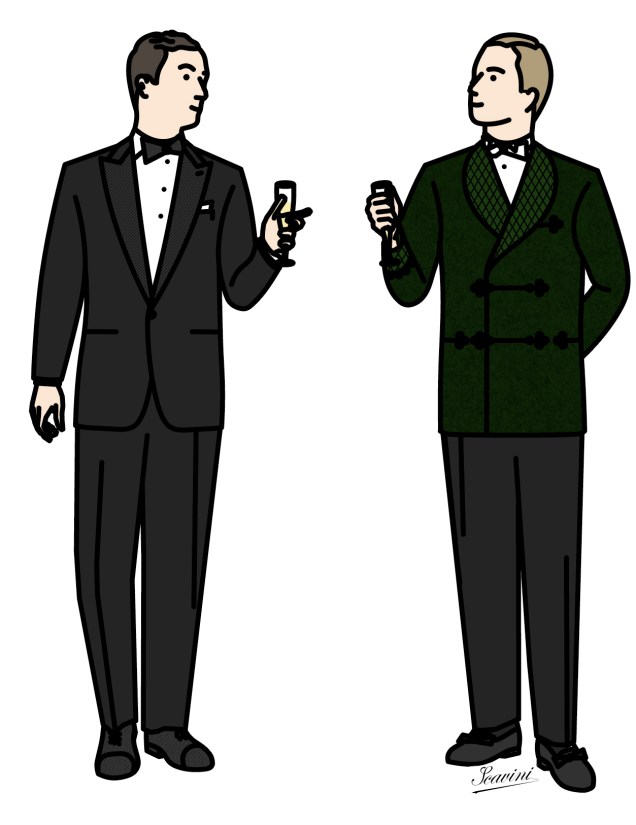 dinner contre smoking