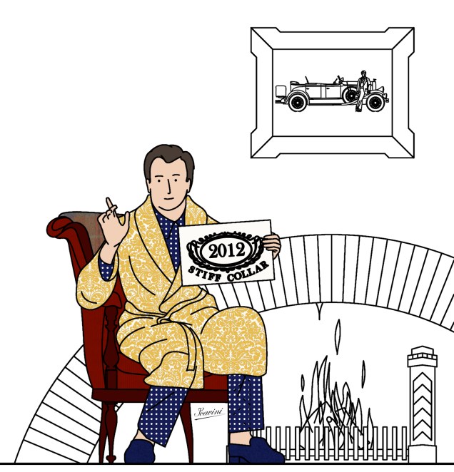 nouvel an robe de chambre