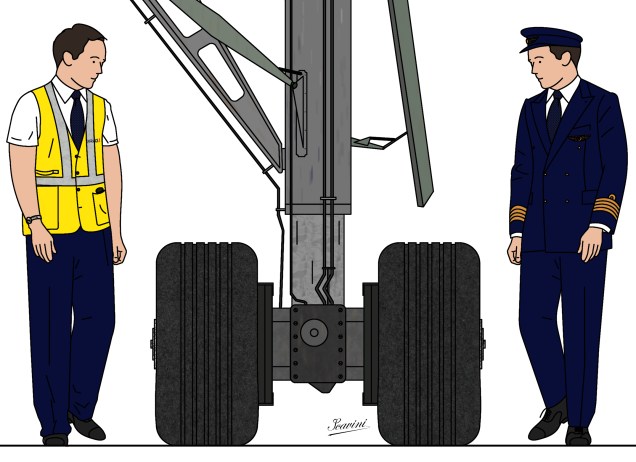 pilotes Air France avant et après
