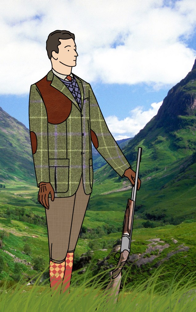 portrait ecosse breeches