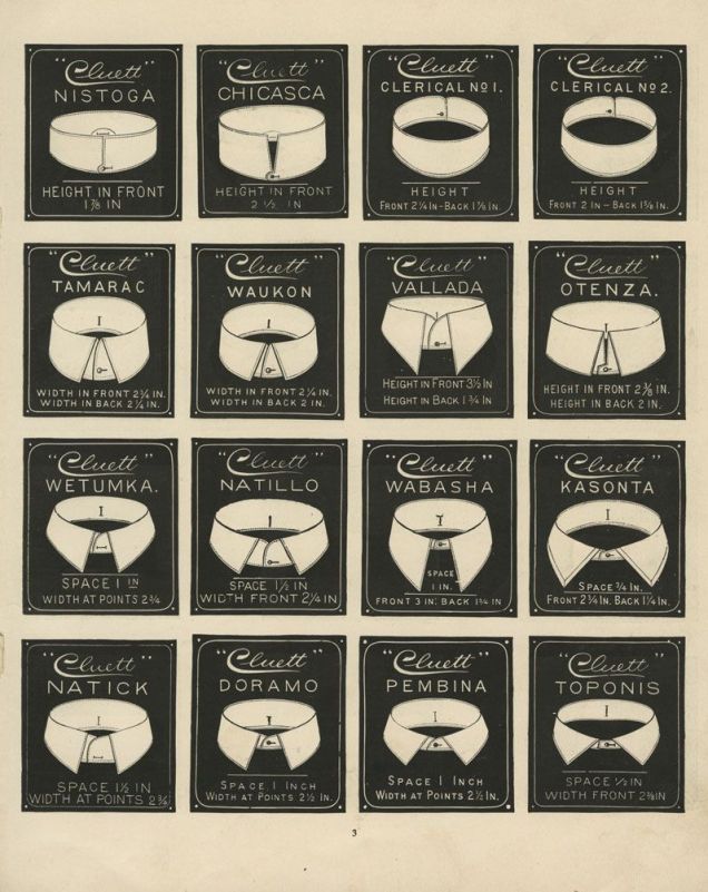 stiff collar cluett shirtmaker vintage